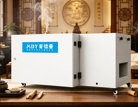 卧式艾灸烟雾净化器